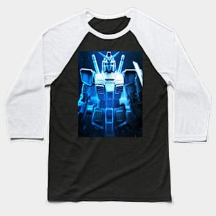 Robot Art Baseball T-Shirt